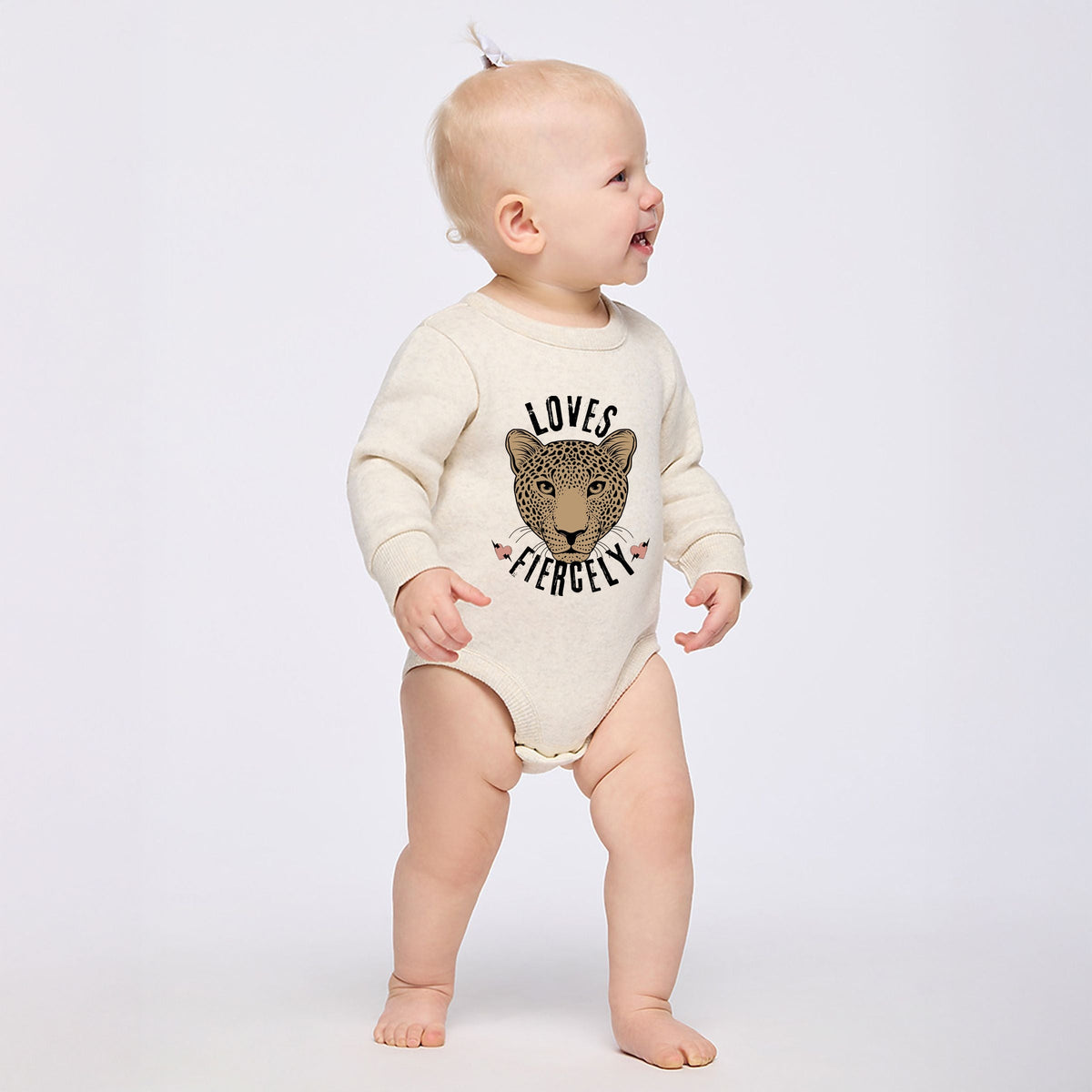 Loves Fiercely - Infant Fleece BodySuit