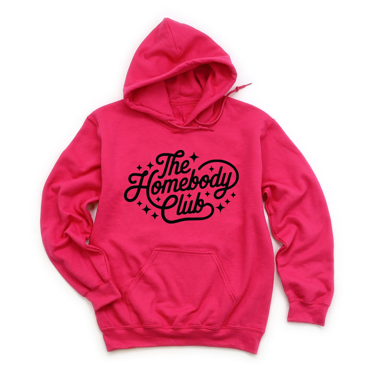 The Homebody Club Cursive Stars - Women's Graphic Hoodie