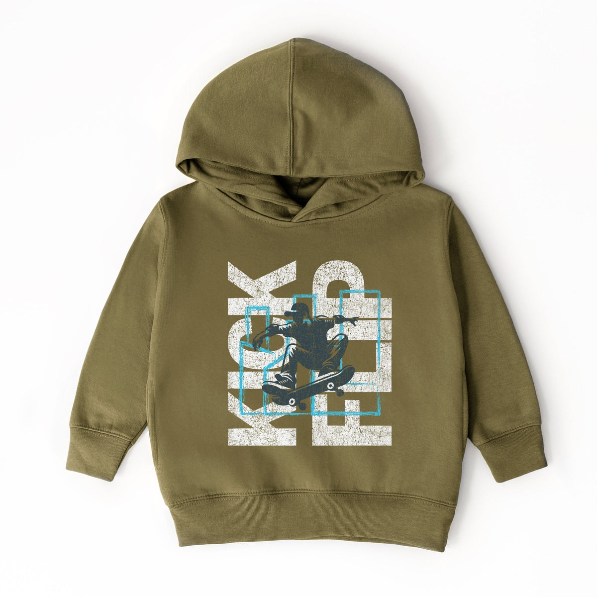 Kickflip Skateboarder - Toddler Hoodie