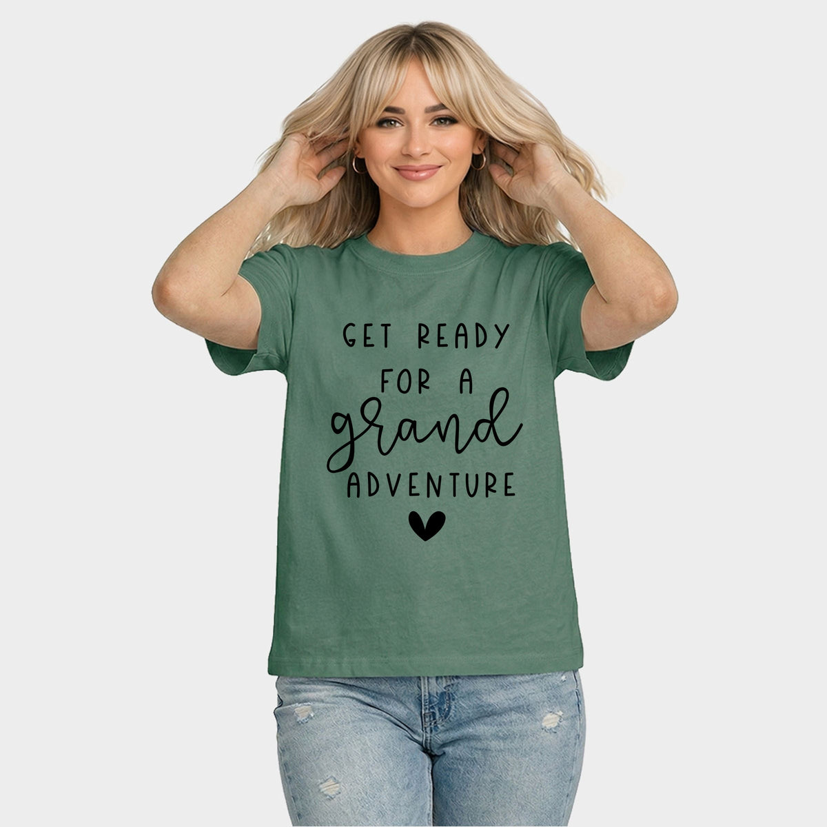 Get Ready Grand Adventure - Women's Relaxed Boxy Tee