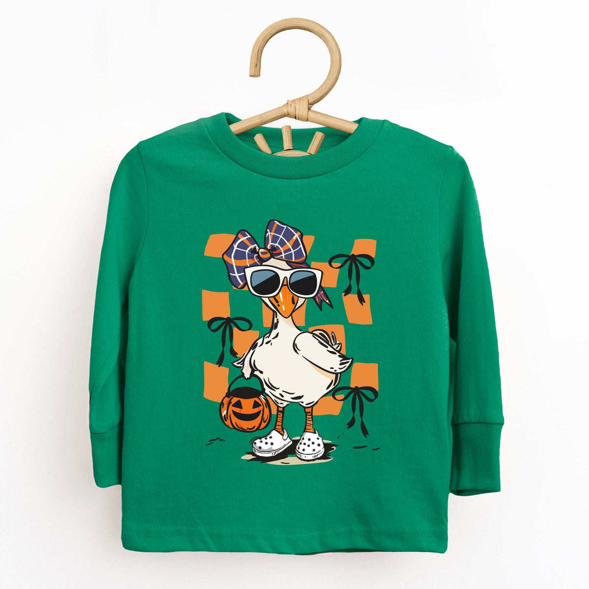 Halloween Goose - Toddler Long Sleeve Graphic Tee