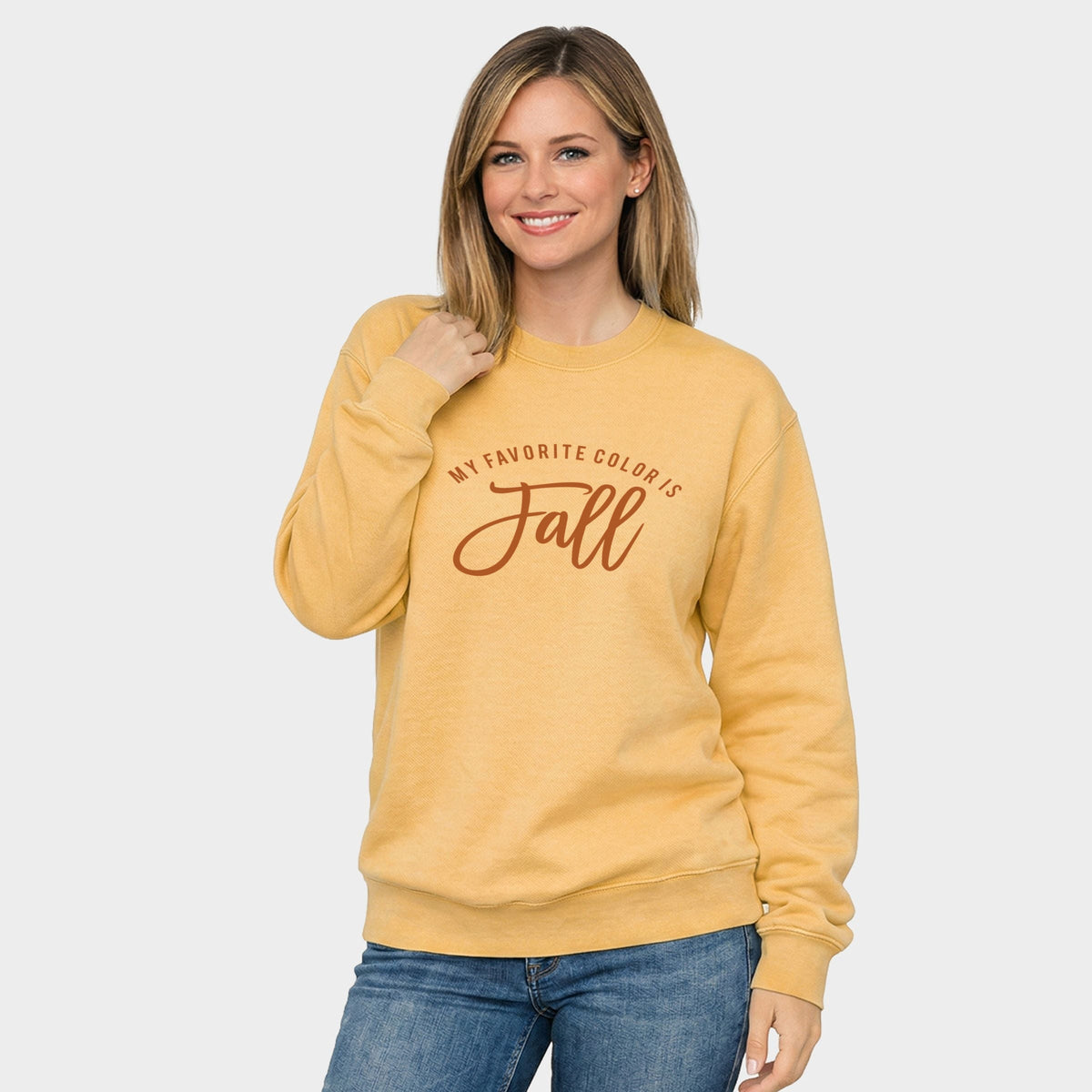 My Favorite Color Is Fall - Women's Graphic Sweatshirt