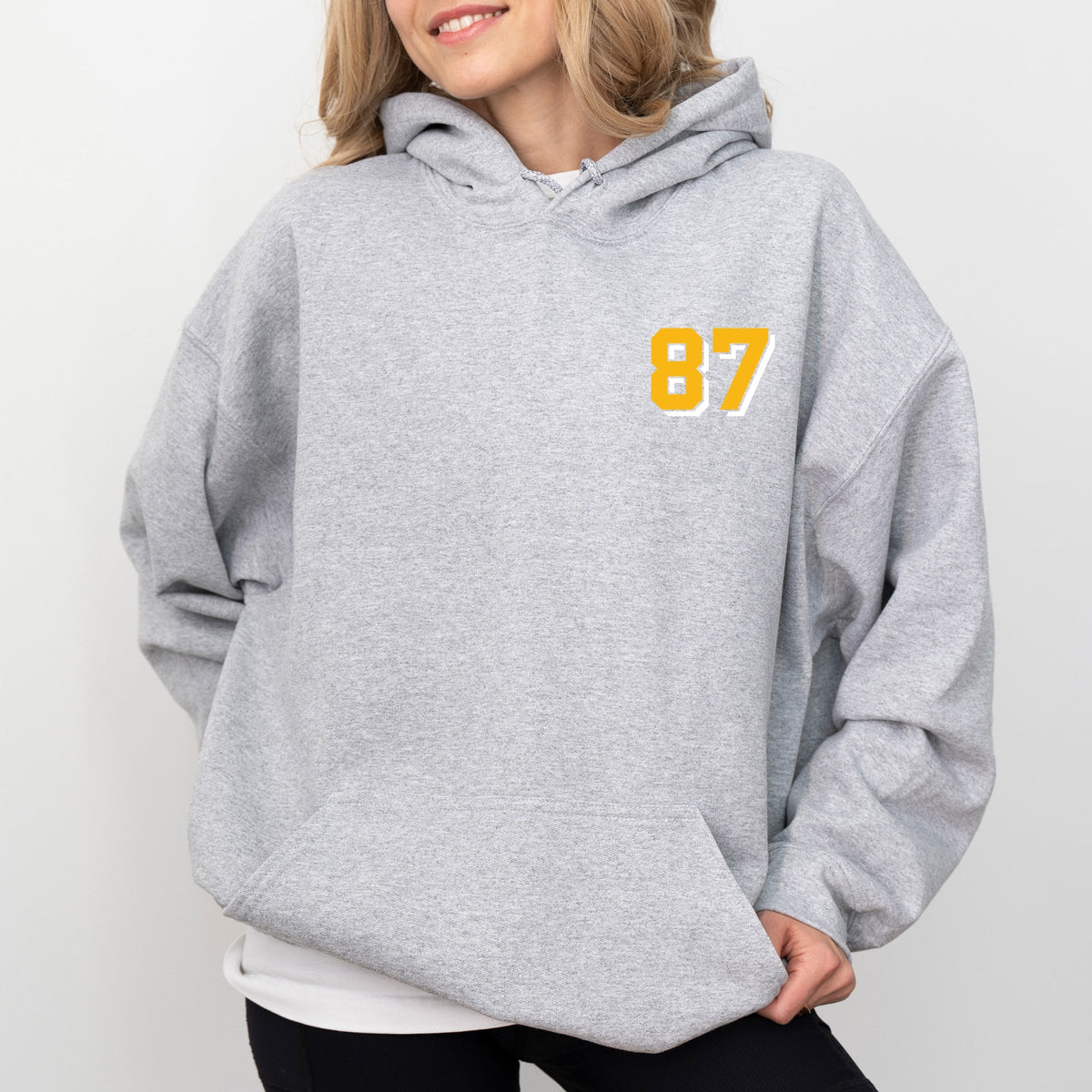 Go Taylor's Fiancé Yellow - Womens Hoodie