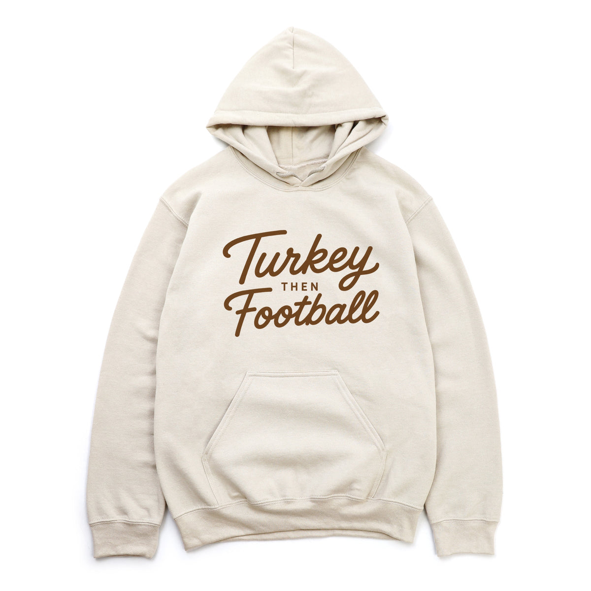 Turkey Then Football - Women's Graphic Hoodie