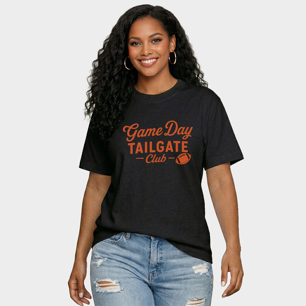 Game Day Tailgate Club - Women's Relaxed Boxy Tee