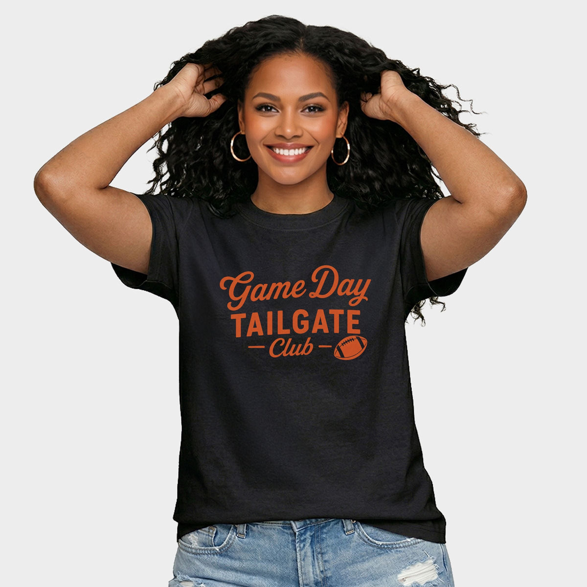 Game Day Tailgate Club - Women's Relaxed Boxy Tee