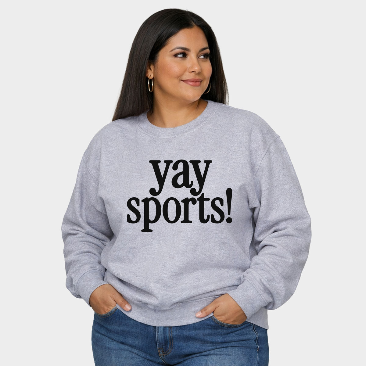 Yay Sports! - Women's Plus Sweatshirt