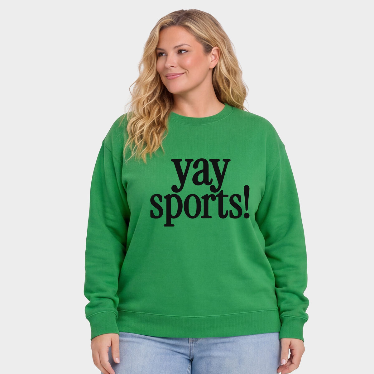 Yay Sports! - Women's Plus Sweatshirt