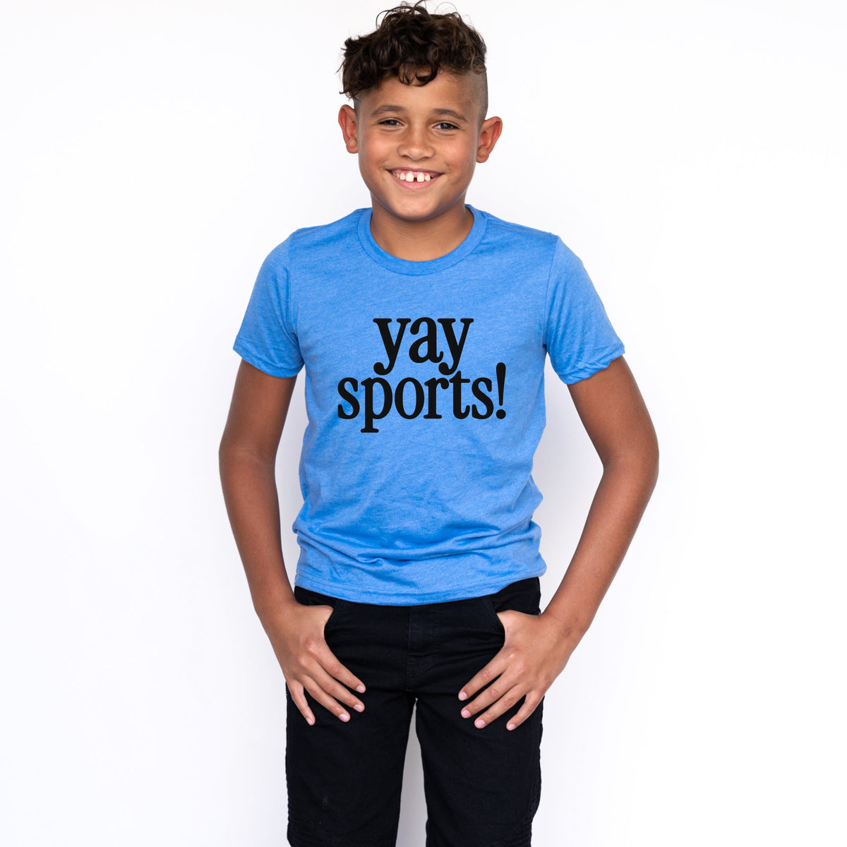 Yay Sports! - Youth Short Sleeve Graphic T-Shirt