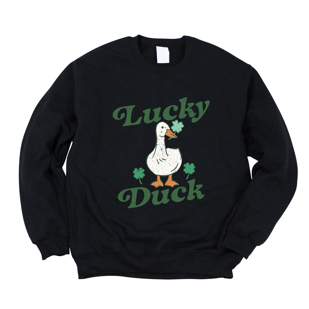 Lucky Duck - Women's Graphic Sweatshirt