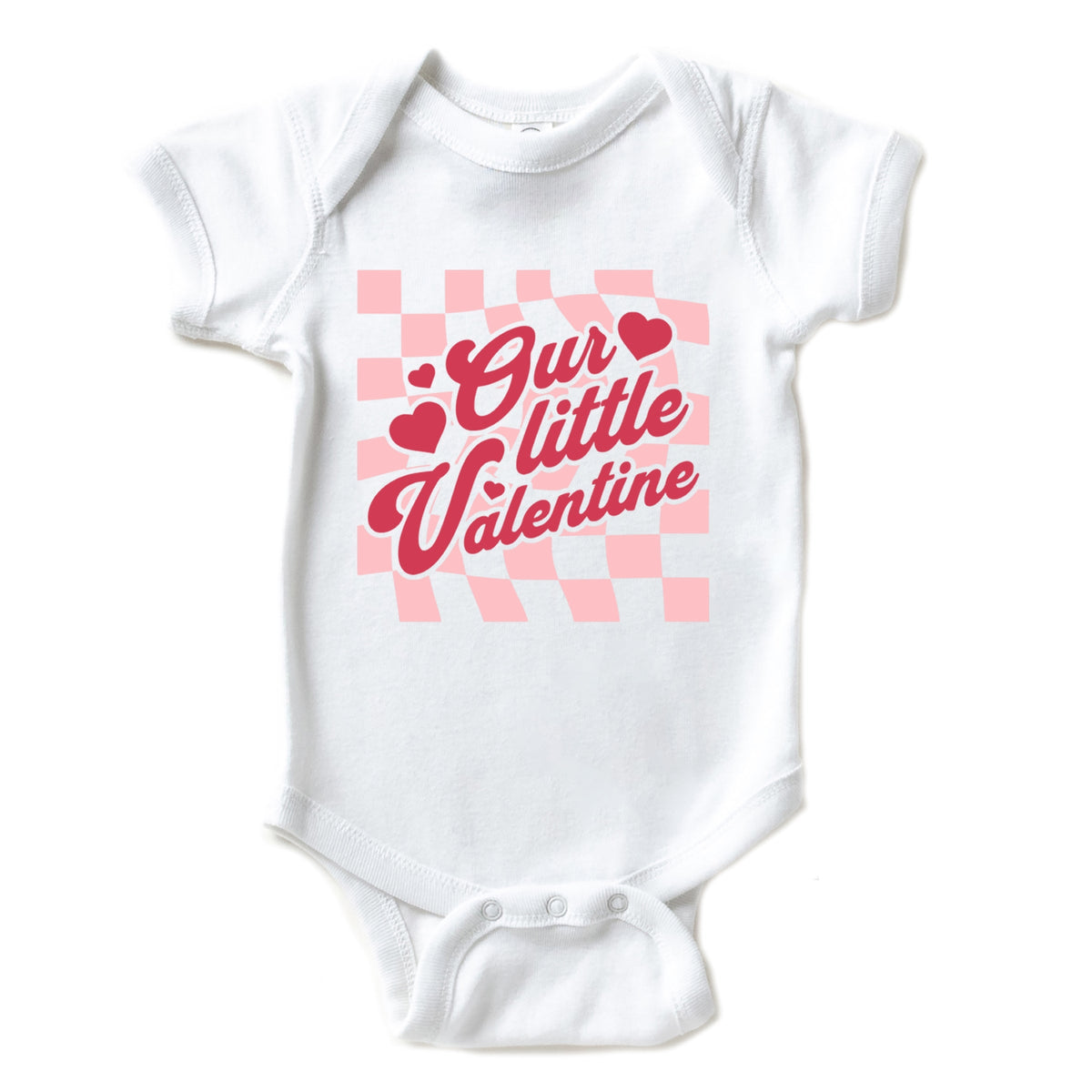 Our Little Valentine - Baby Short Sleeve Graphic Bodysuit