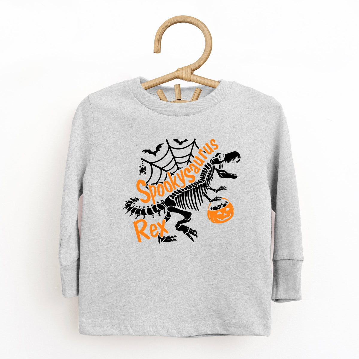 Spookysaurus - Toddler Long Sleeve Graphic Tee
