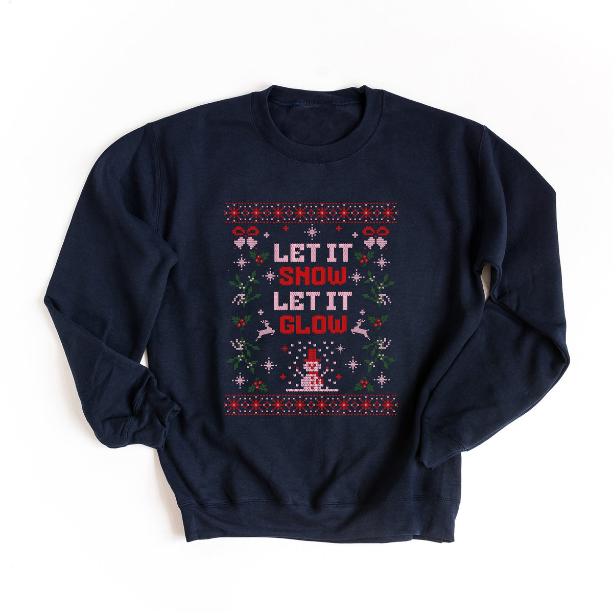 Let It Glow - Women's Graphic Sweatshirt