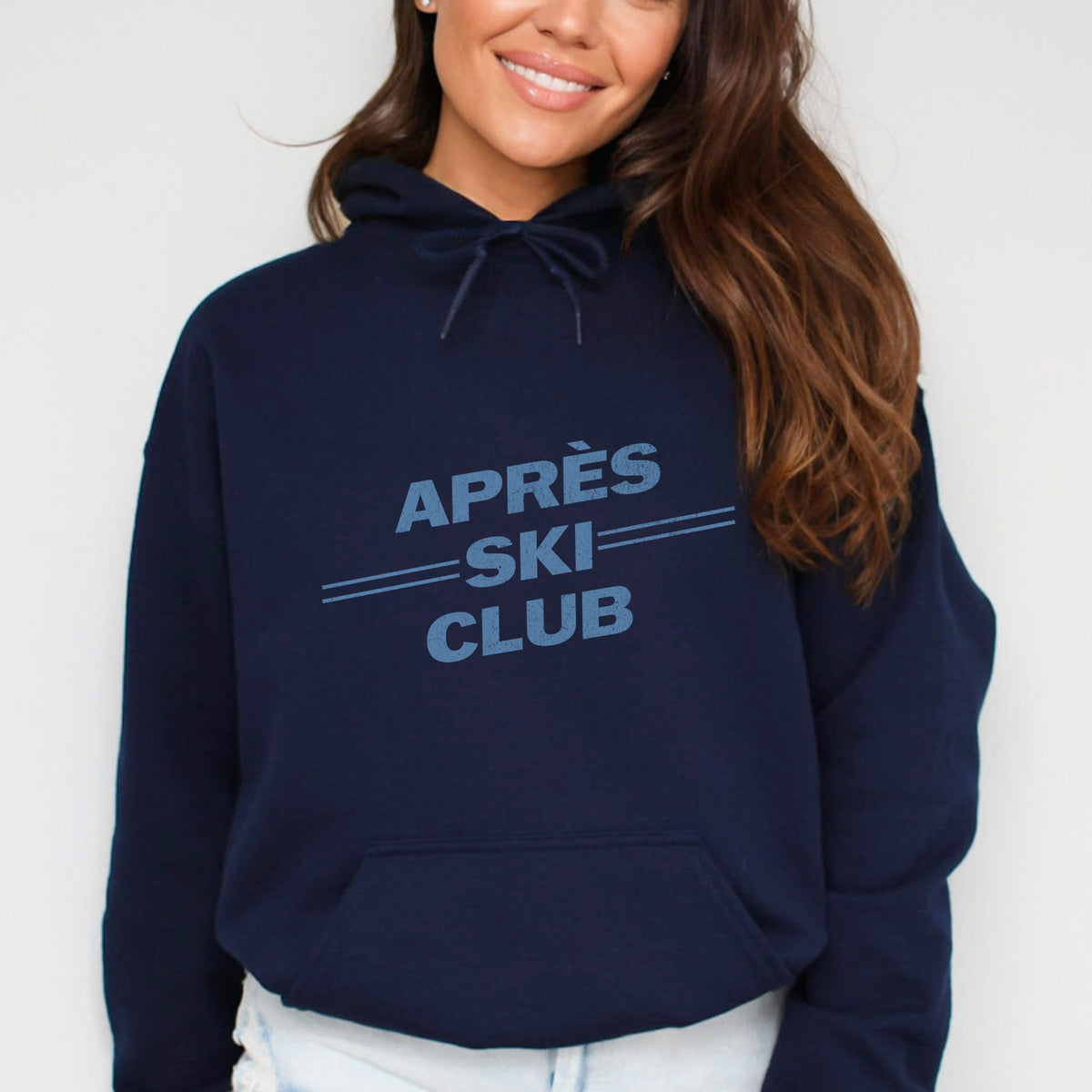 Aprés Ski Club Lines - Women's Graphic Hoodie
