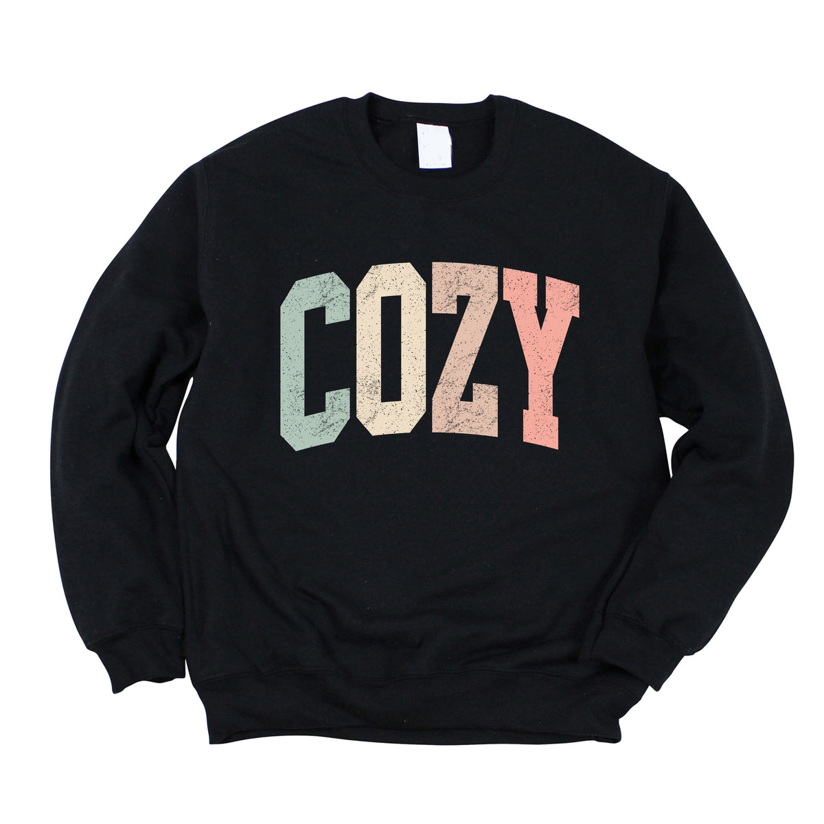 Cozy Arched Pastel - Women's Graphic Sweatshirt