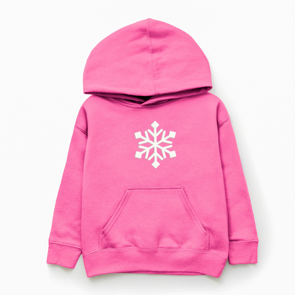 Small Snowflake Puff - Youth Graphic Hoodie