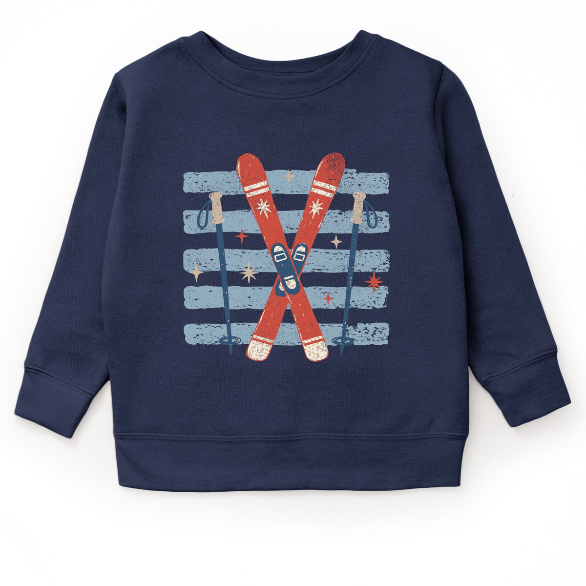 Ski Stripes - Youth Graphic Sweatshirt