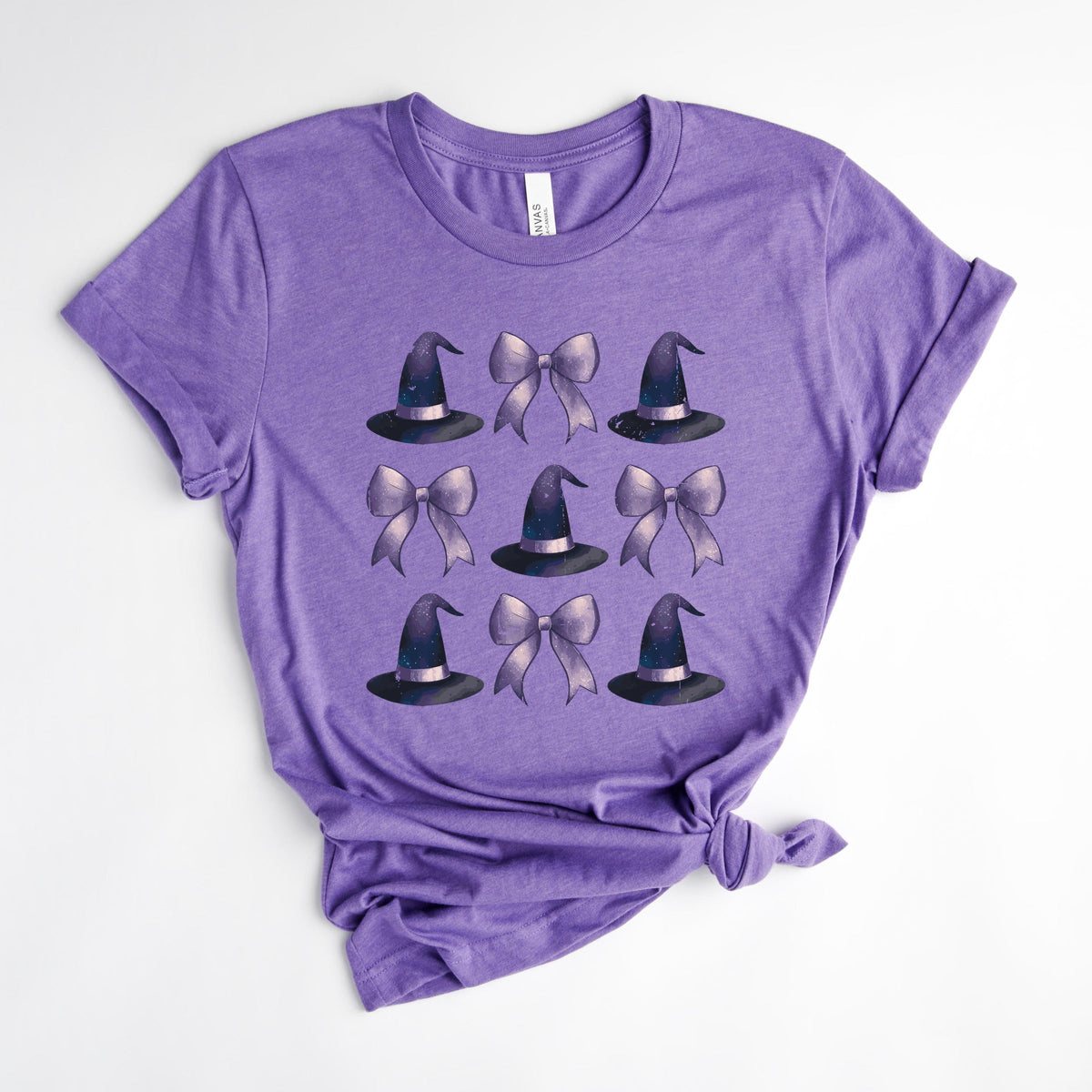 Coquette Witch Hat Collage - Women's Short Sleeve Graphic T-Shirt
