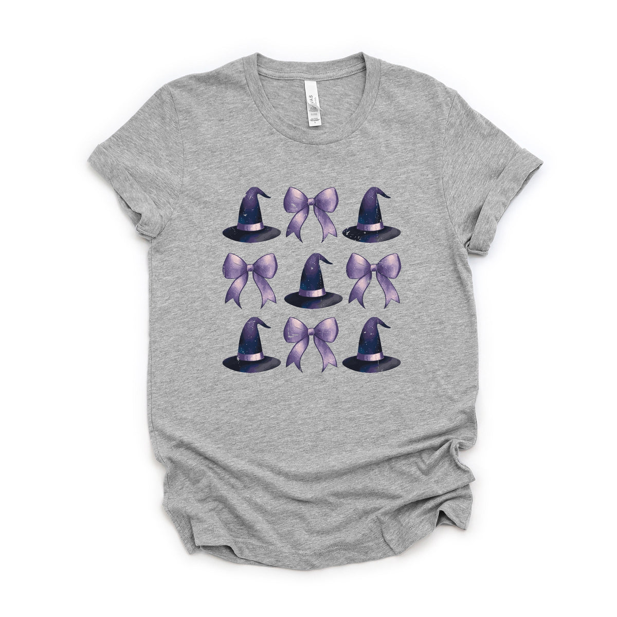 Coquette Witch Hat Collage - Women's Short Sleeve Graphic T-Shirt
