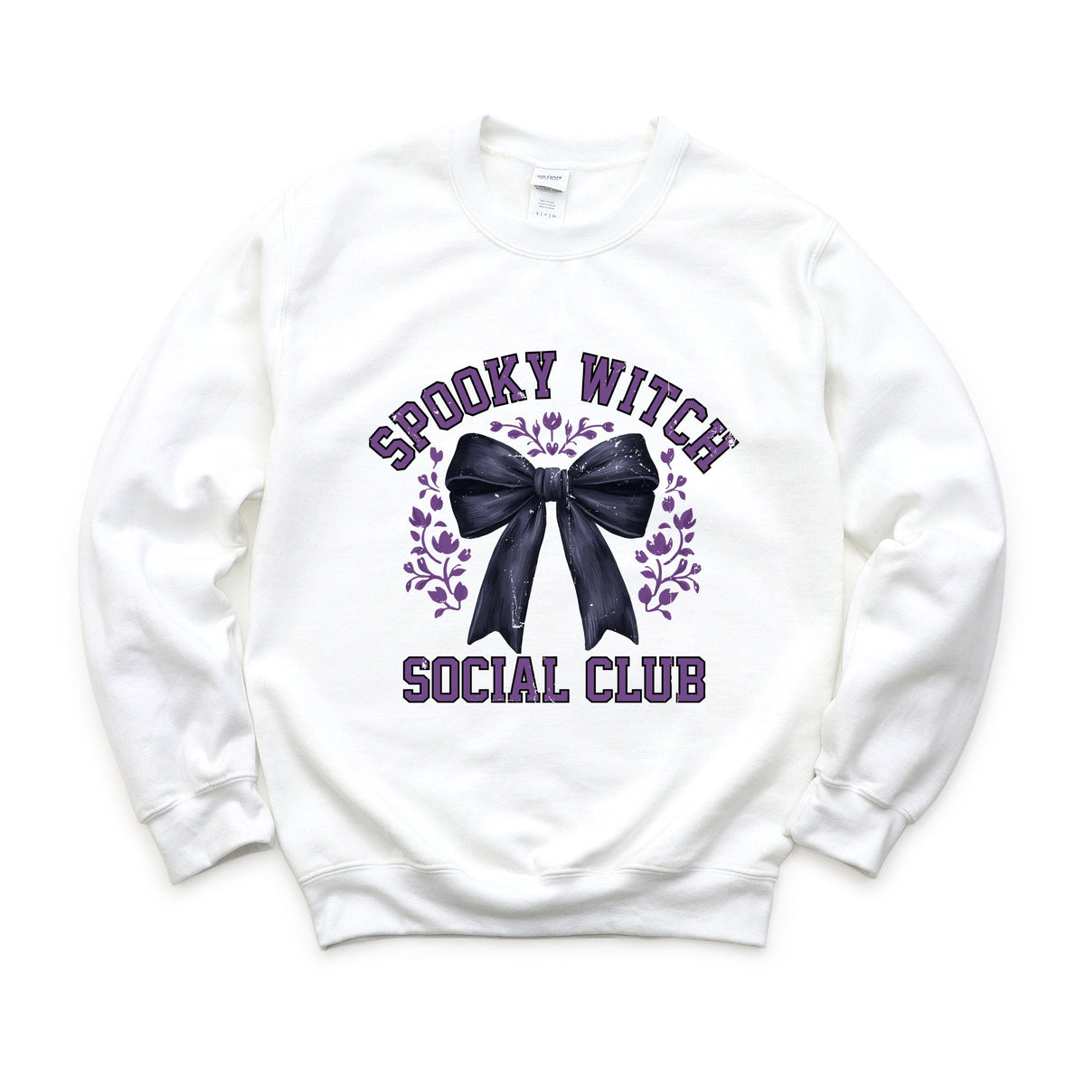 Coquette Spooky Witch Social Club - Women's Graphic Sweatshirt