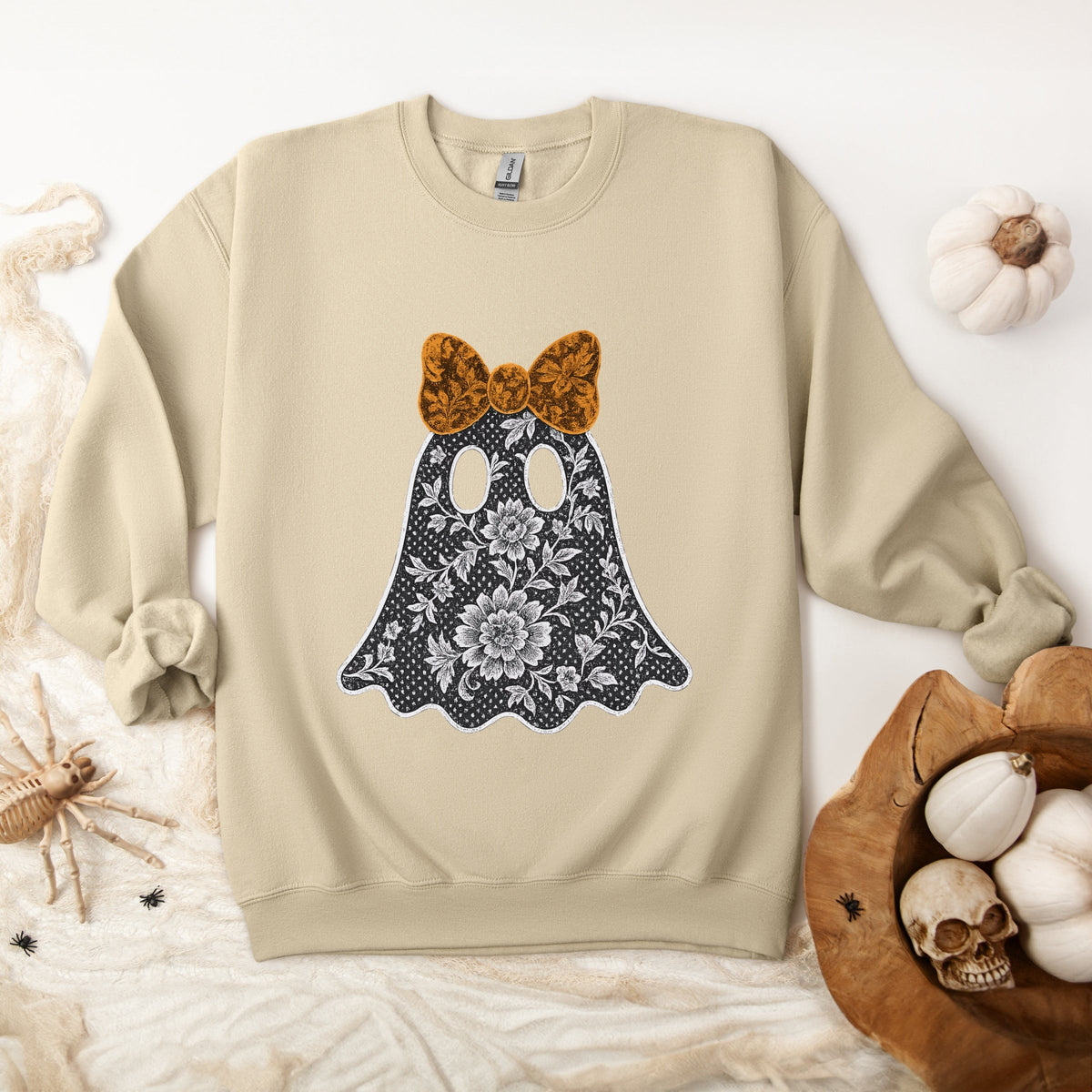 Lace Ghost - Women's Graphic Sweatshirt
