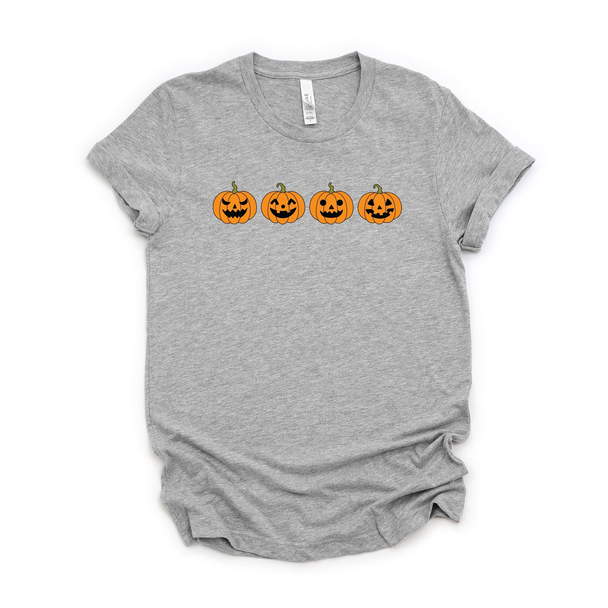 Four Pumpkins - Women's Short Sleeve Graphic T-Shirt