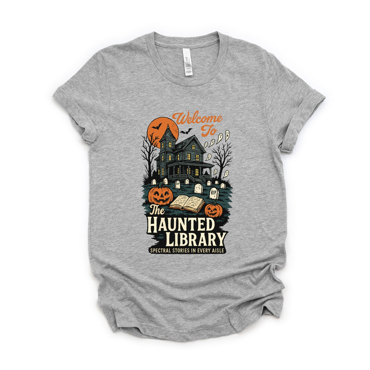 The Haunted Library - Women's Short Sleeve Tee