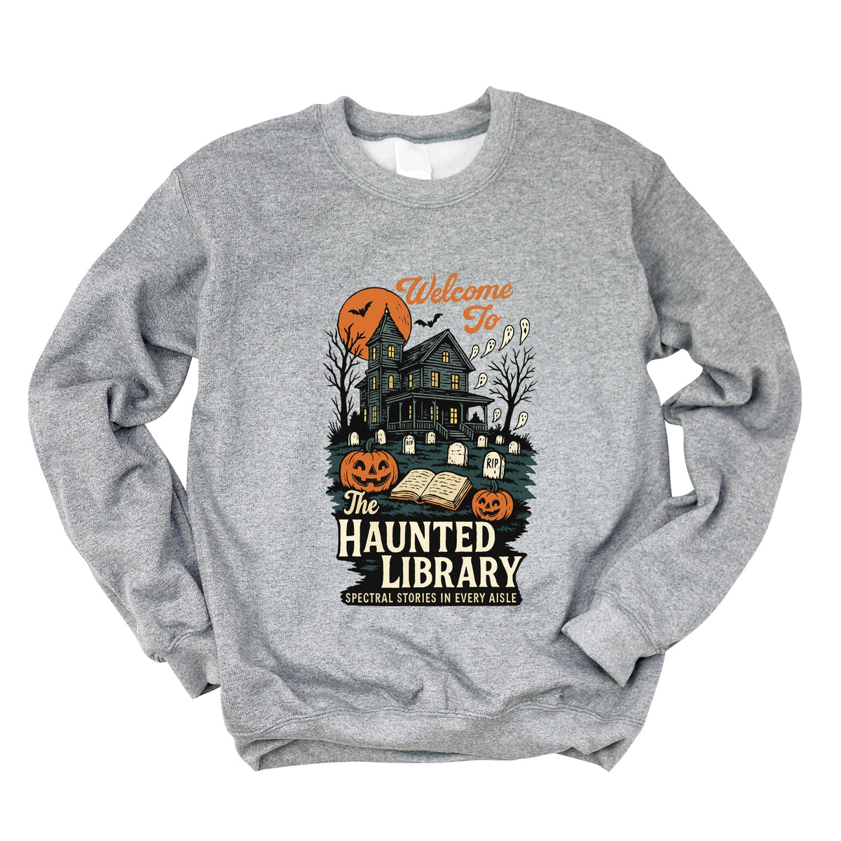 The Haunted Library - Women's Sweatshirt