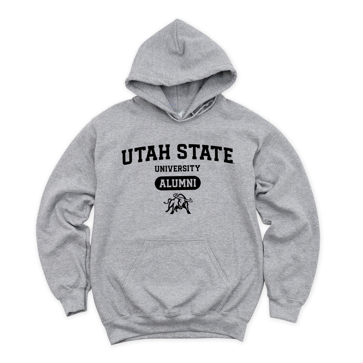 Licensed Utah State Alumni Bull - Women's Graphic Hoodie