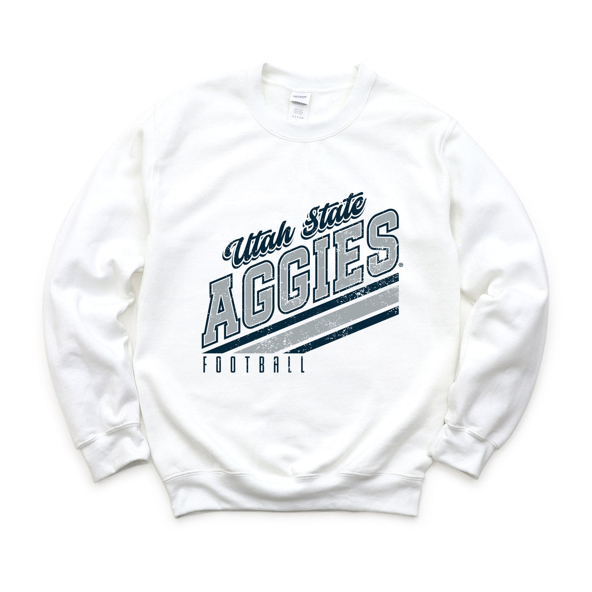 Licensed Utah State Aggies Football - Women's Graphic Sweatshirt