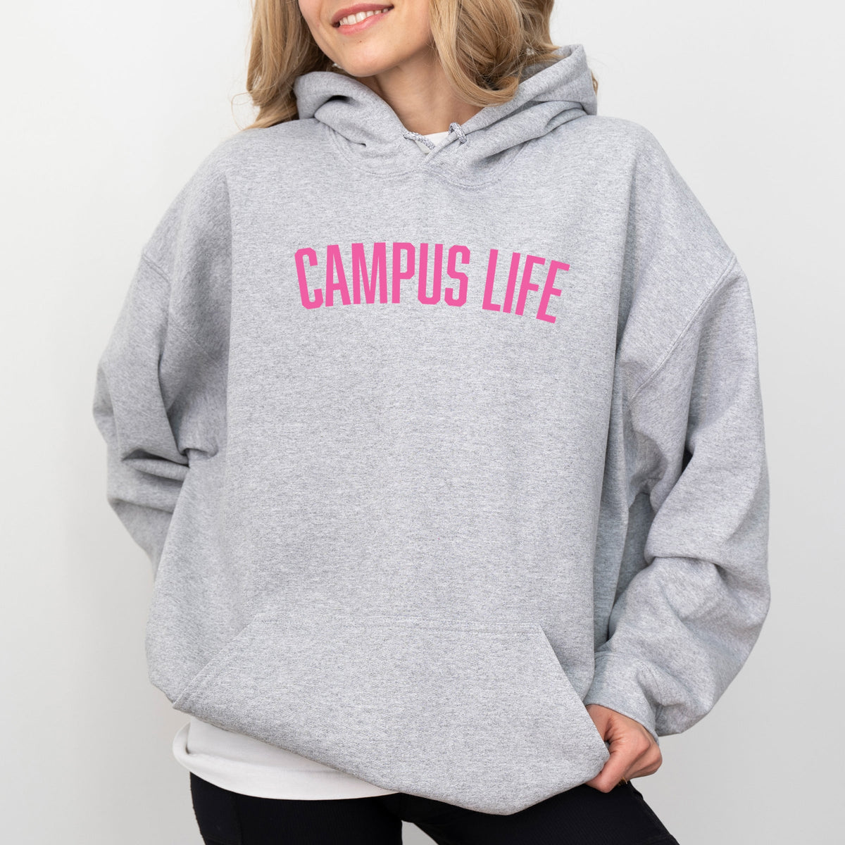 Campus Life Varsity - Women's Graphic Hoodie
