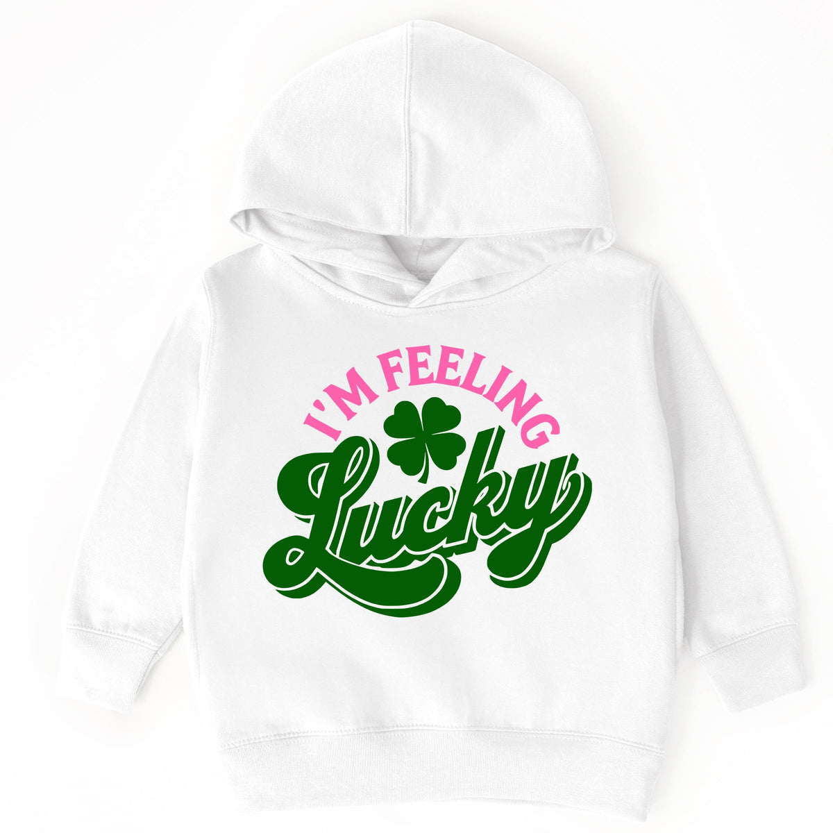 I'm Feeling Lucky Colorful - Toddler Hoodie