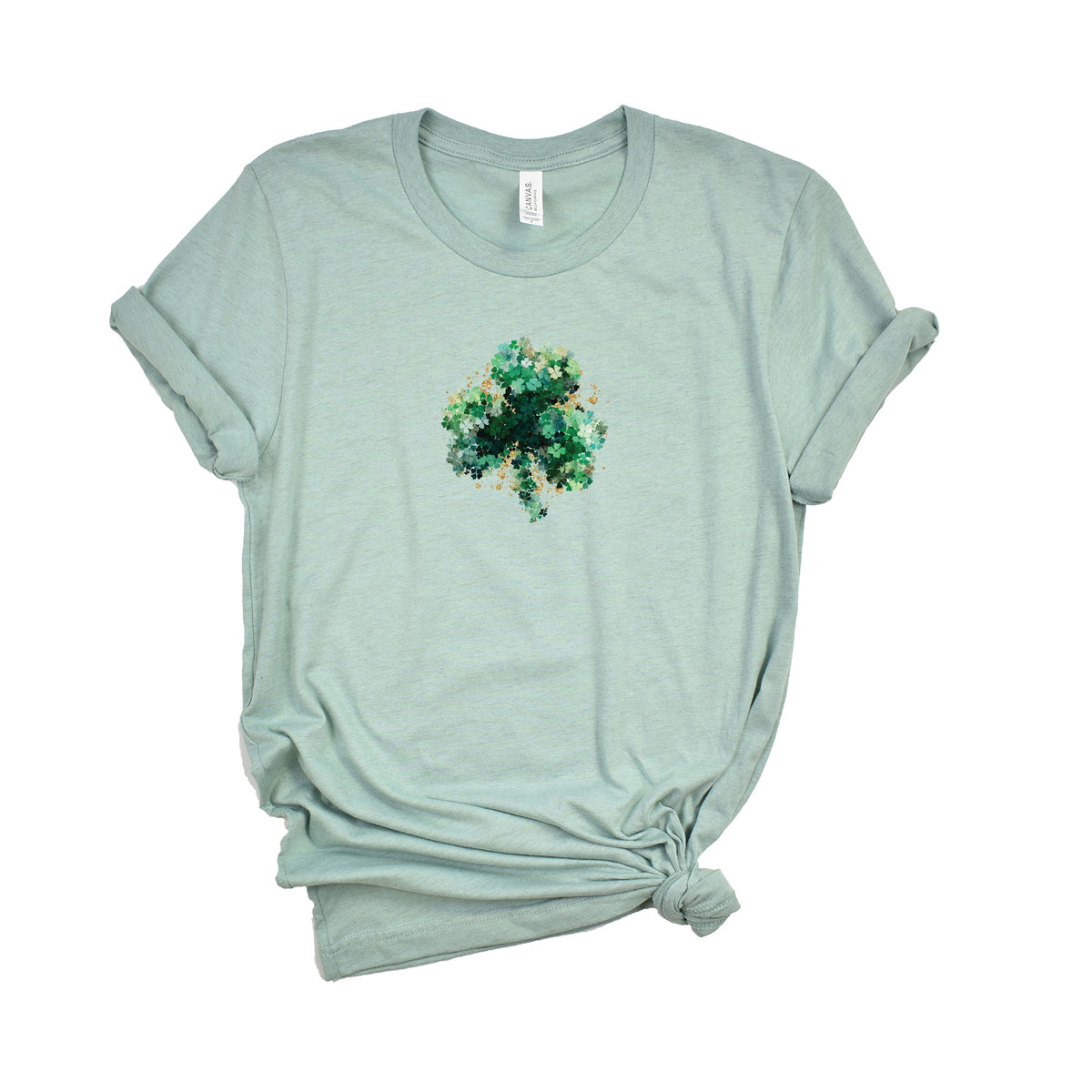 Clover Cluster - Women's Short Sleeve Graphic T-Shirt