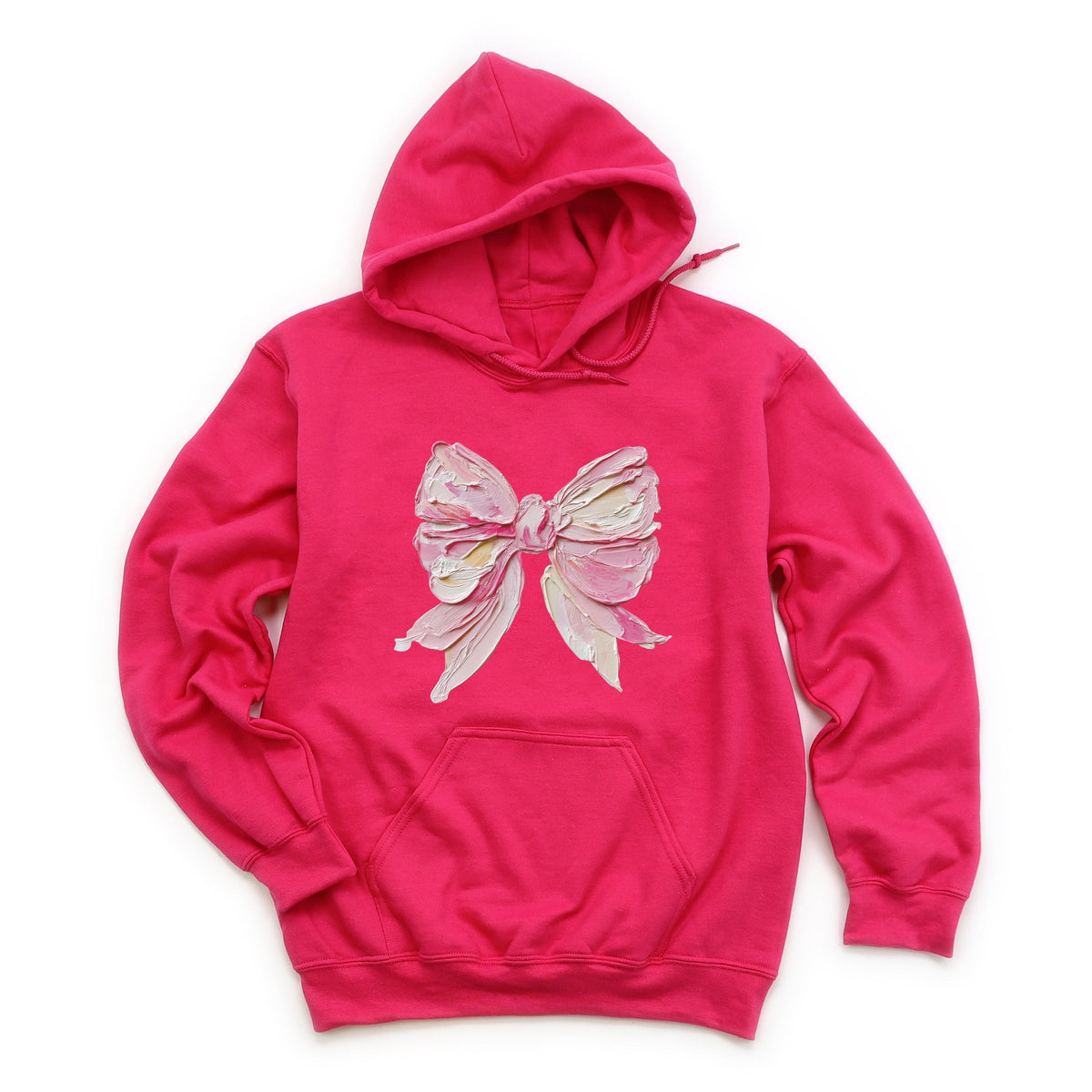 Coquette Bow Paint - Women's Graphic Hoodie