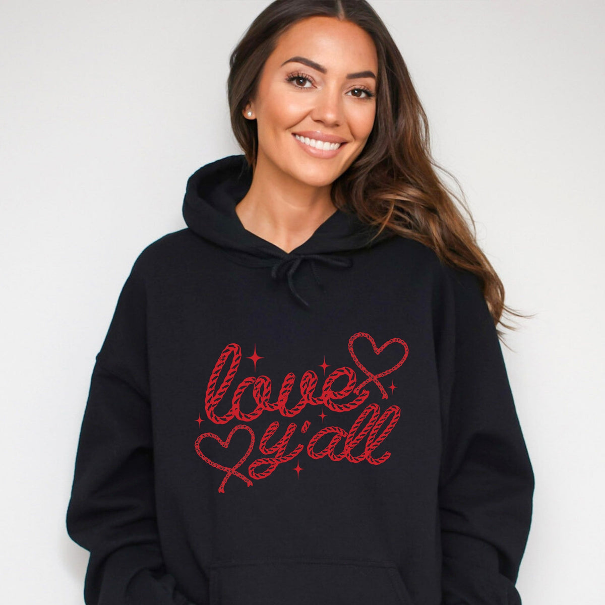 Love Y'all Rope - Women's Graphic Hoodie