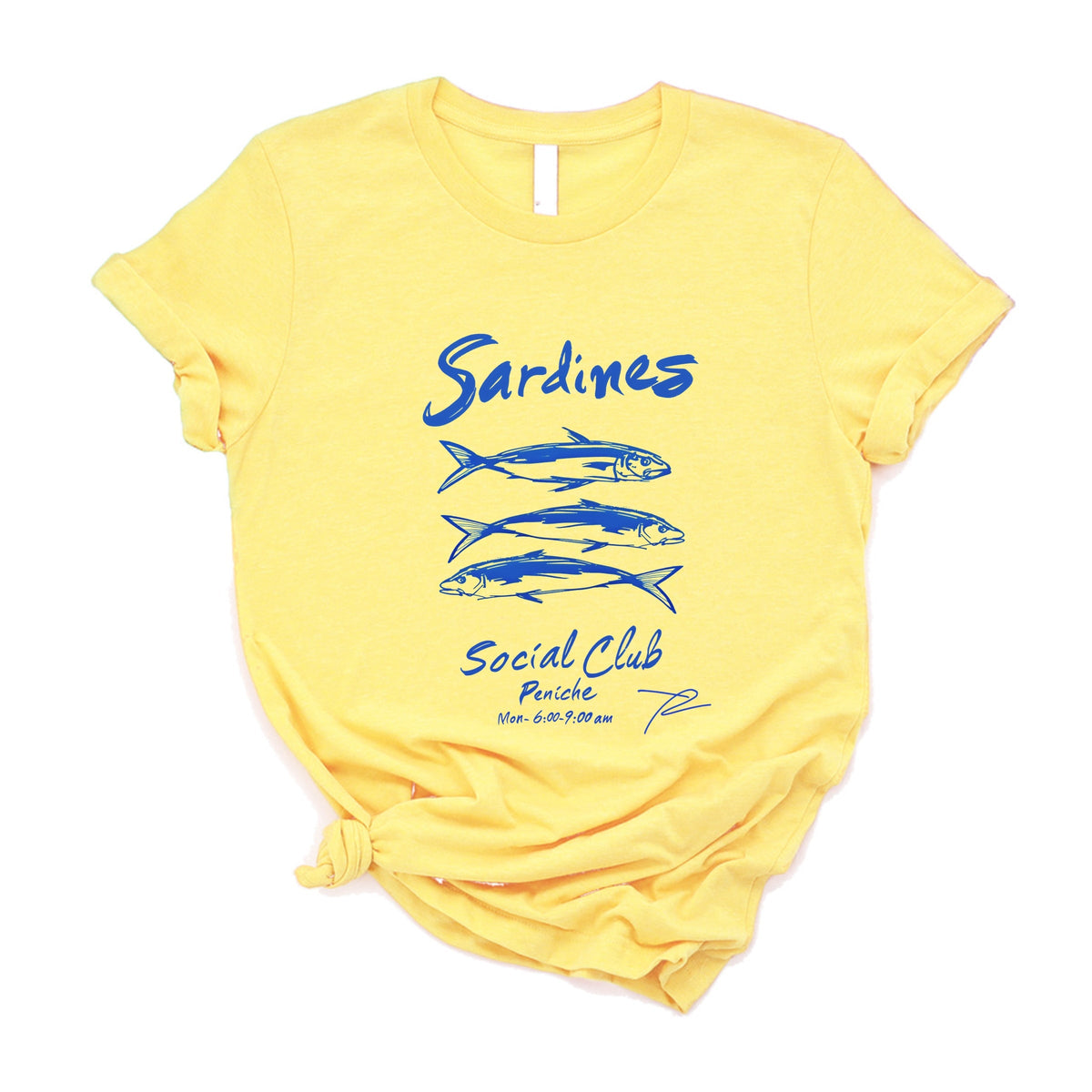 Sardines Social Club - Short Sleeve Tee