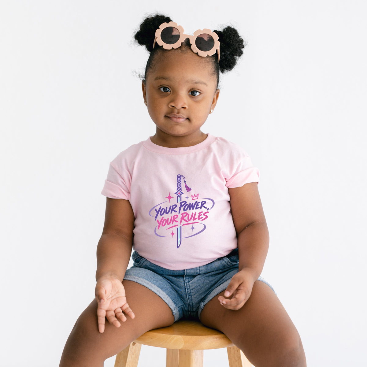 Your Power, Your Rules Sword - Toddler Short Sleeve Graphic T-Shirt