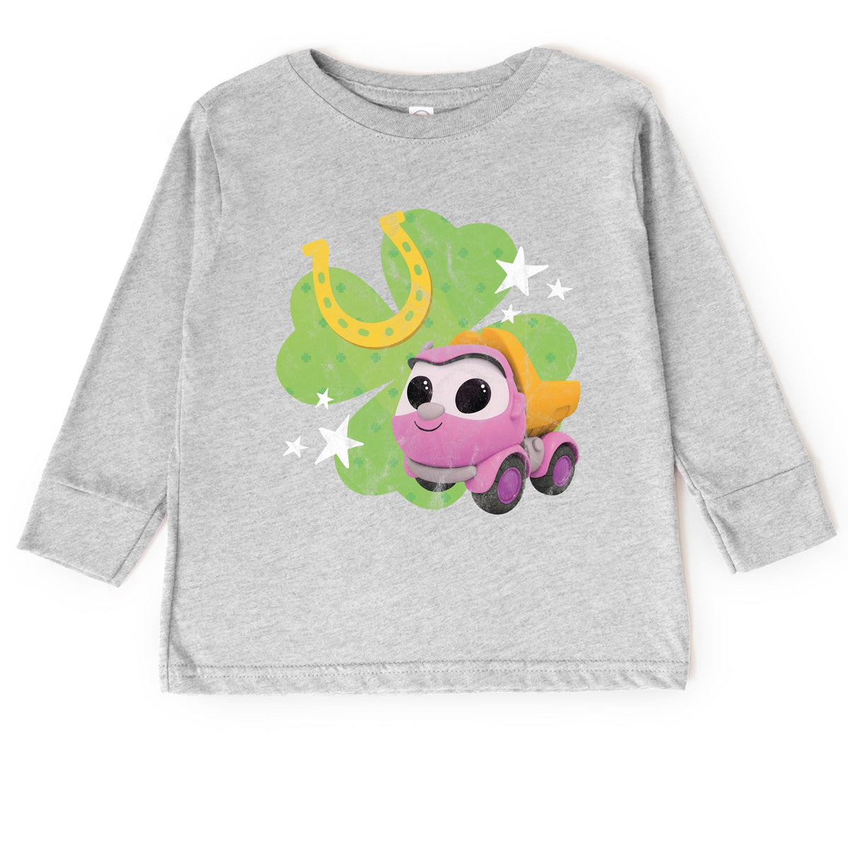 Leo the Truck Lea Clover - Toddler Long Sleeve Graphic Tee