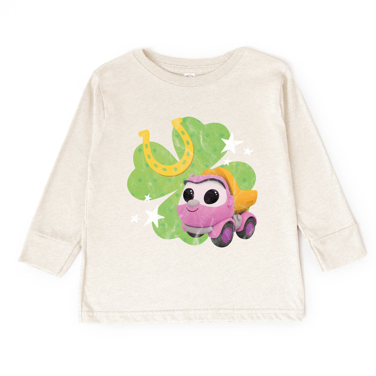 Leo the Truck Lea Clover - Toddler Long Sleeve Graphic Tee