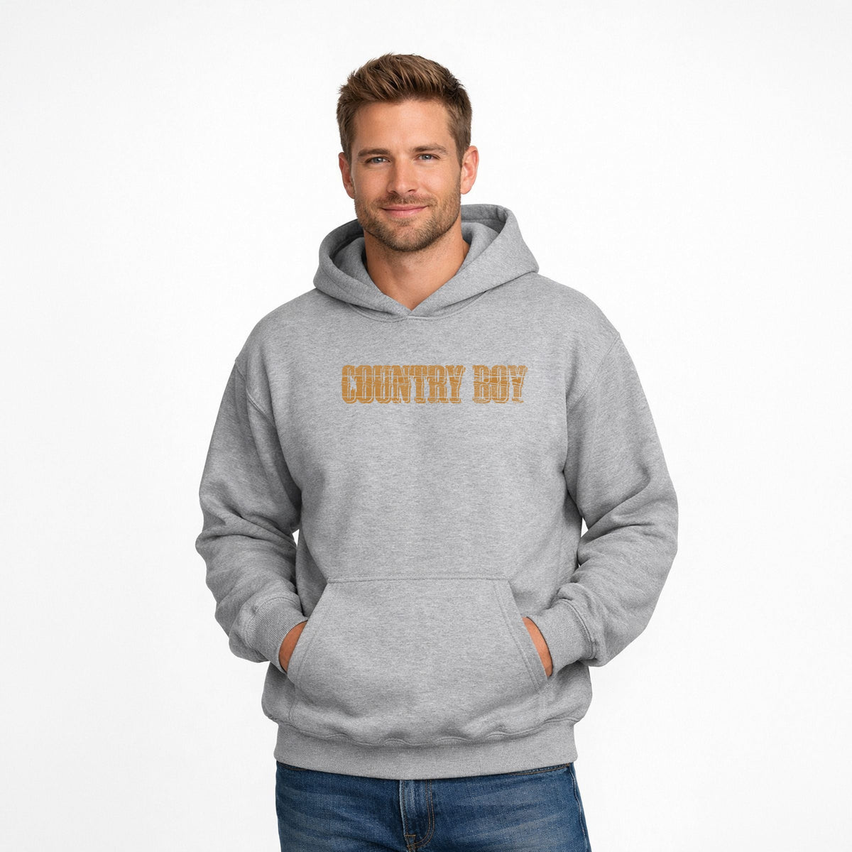 Country Boy® Wood Grain - Men's Graphic Hoodie
