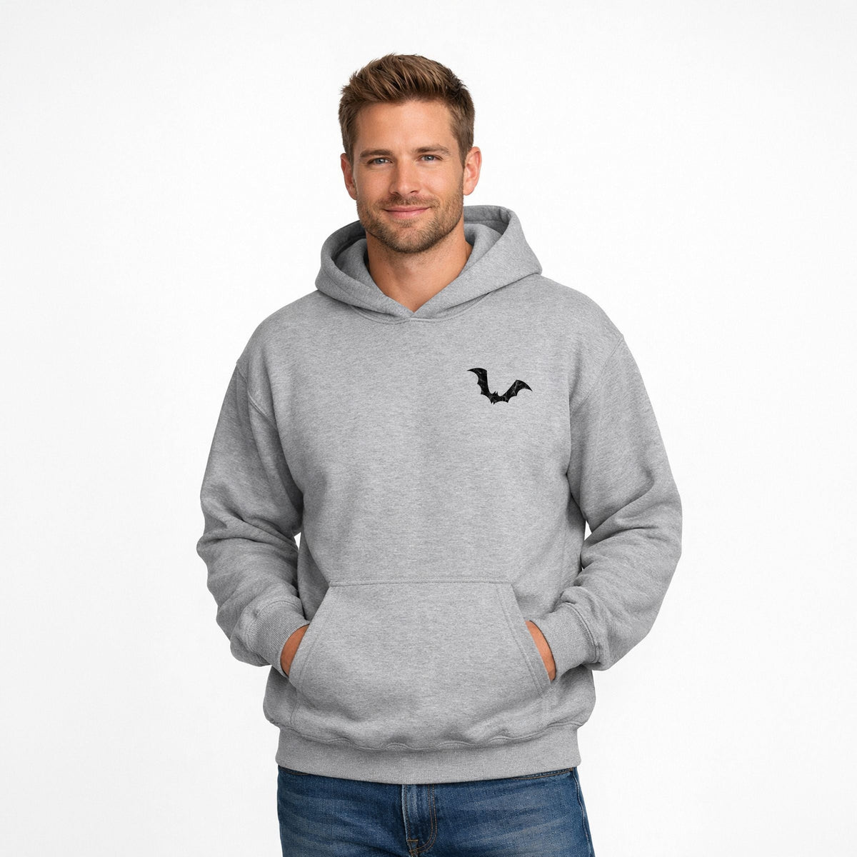Spooky Graffiti - Men's Graphic Hoodie