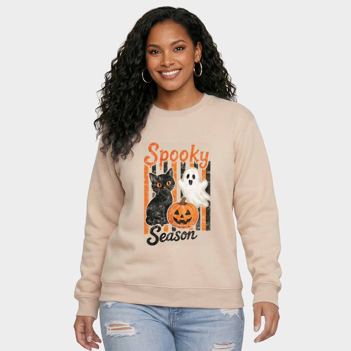 Spooky Season Characters - Women's Graphic Sweatshirt