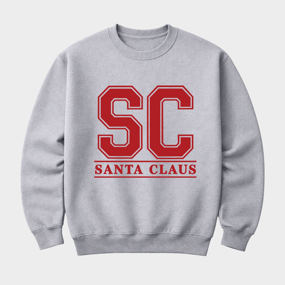 Santa Claus Initials - Men's Graphic Sweatshirt