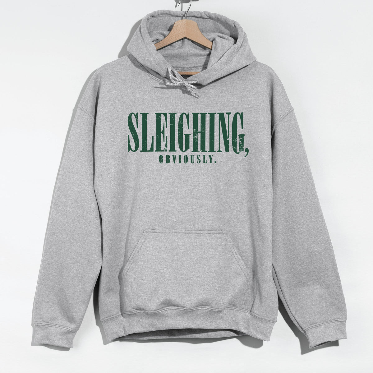 Sleighing, Obviously - Women's Graphic Hoodie