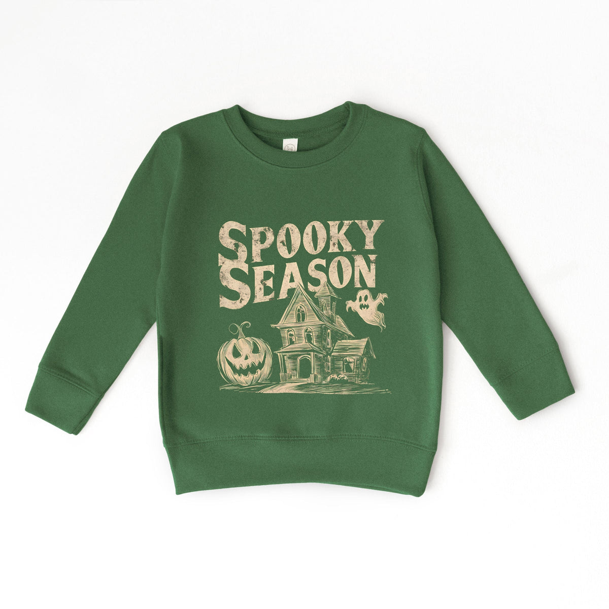 Spooky Season Haunted House - Toddler Graphic Sweatshirt