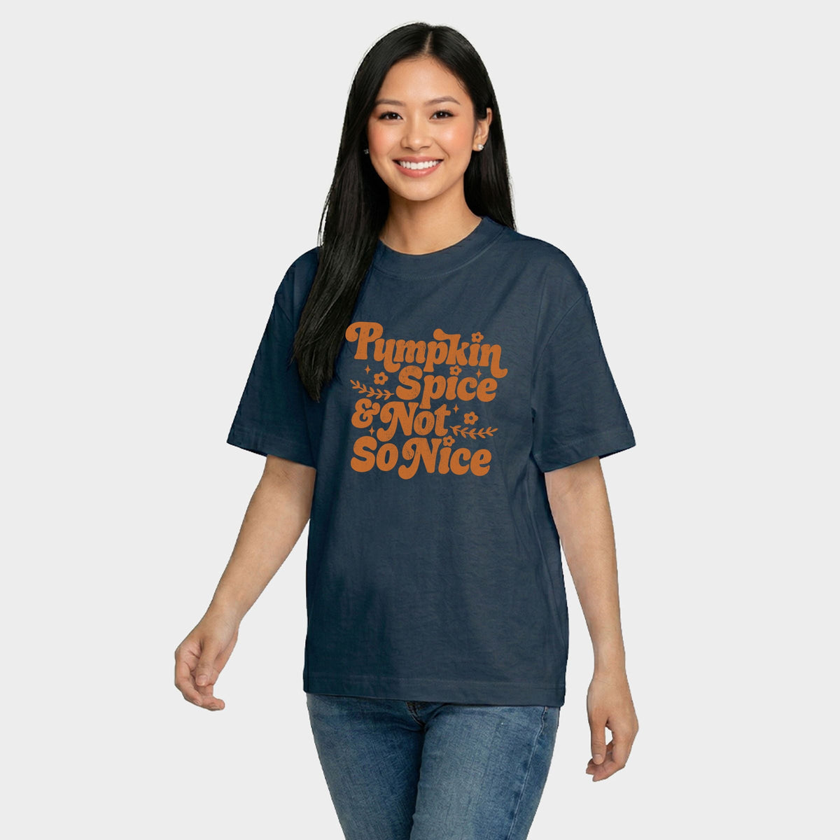 Pumpkin Spice And Not So Nice - Women's Relaxed Boxy Tee