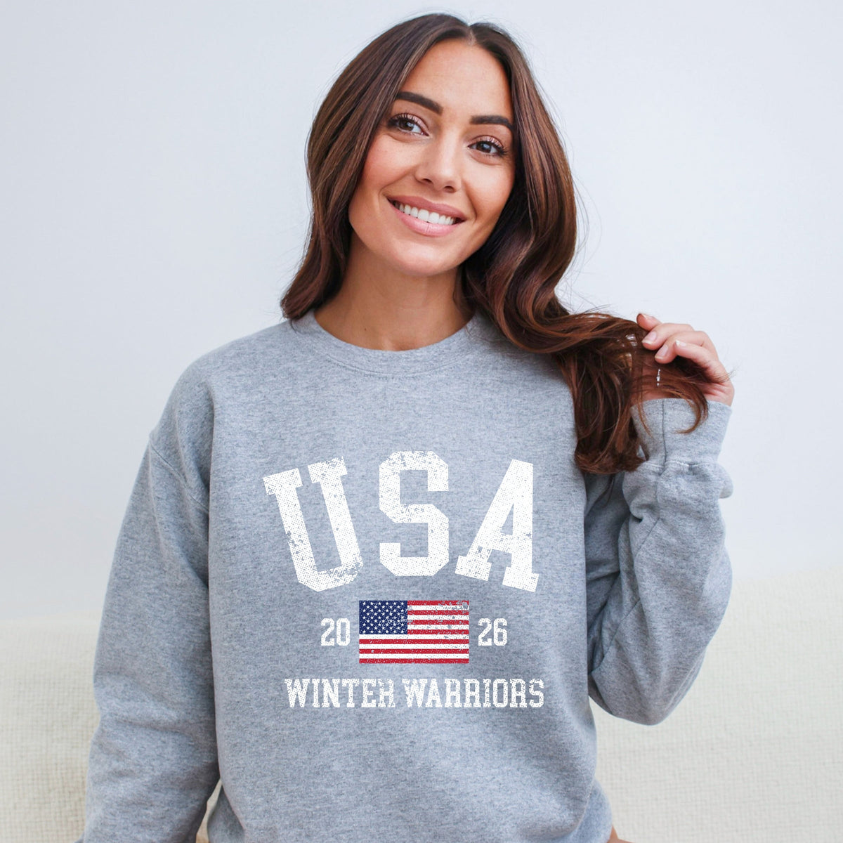 USA Winter Warriors - Women's Graphic Sweatshirt