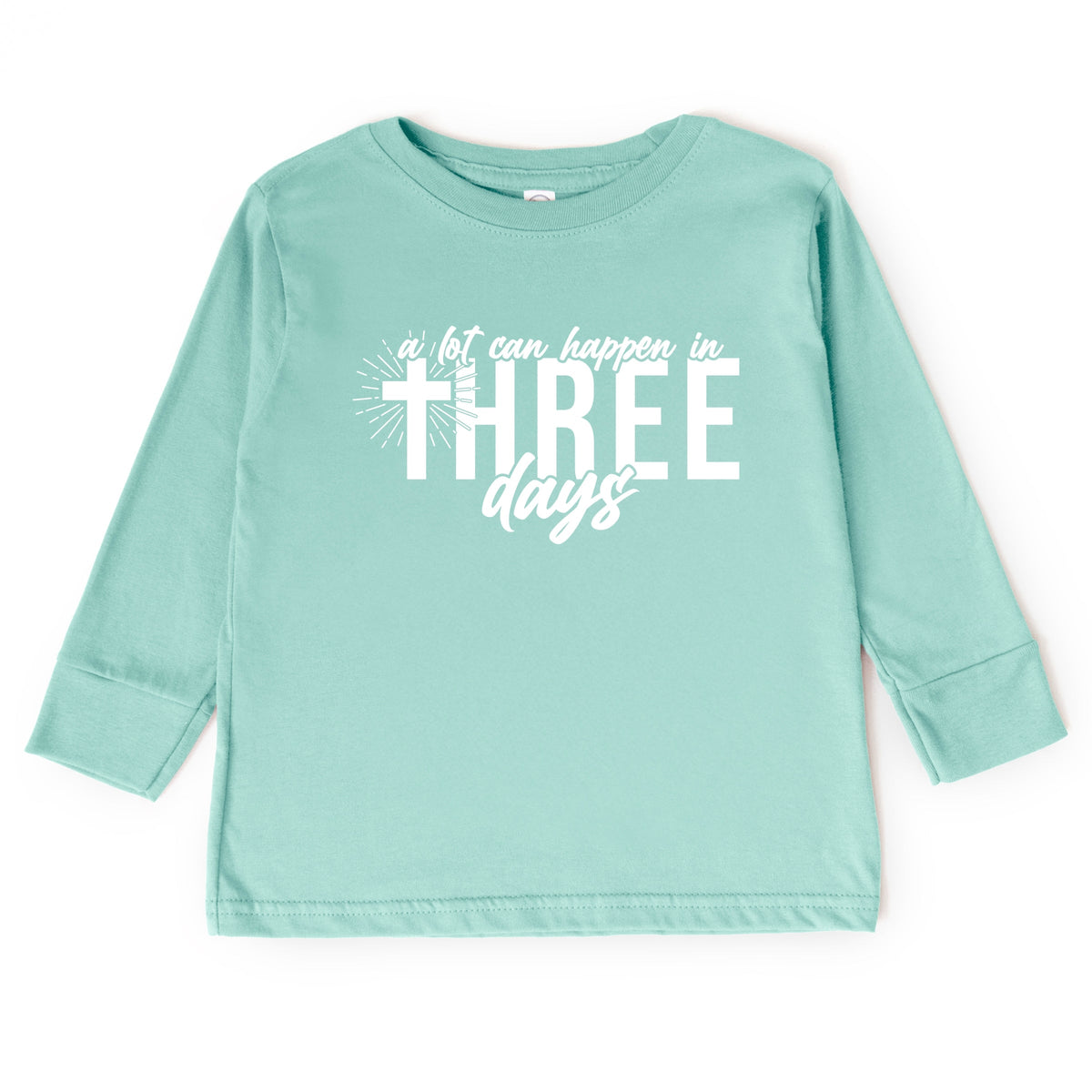 A Lot Can Happen In Three Days - Toddler Long Sleeve Graphic Tee