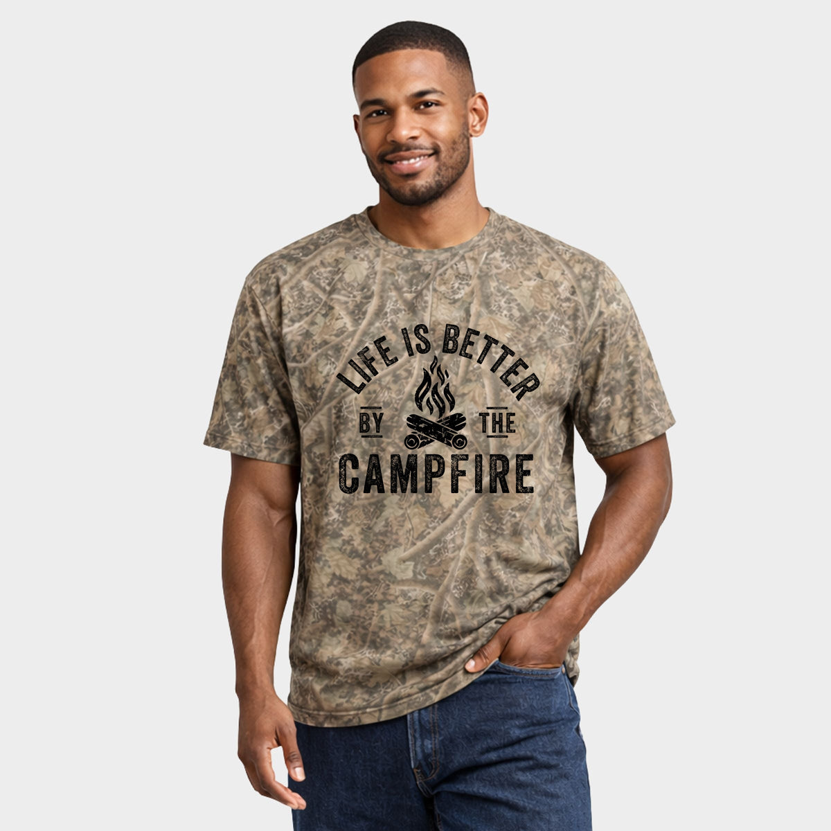 Life Is Better By The Campfire - Men's Heavyweight Crew