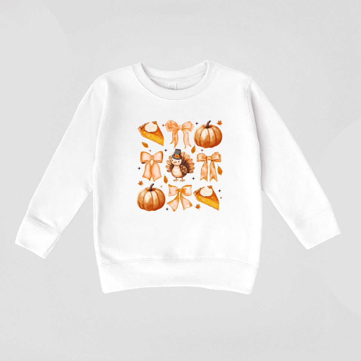 Coquette Turkey Pie - Toddler Graphic Sweatshirt